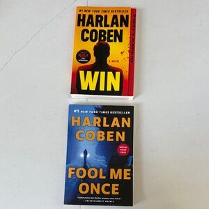 Harlan Coben Book Set - Win & Fool Me Once